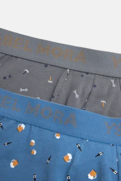 Pack 2 bóxers estampados