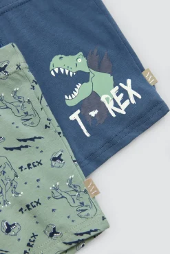 Pack 2 bóxers infantiles algodón estampados Roar