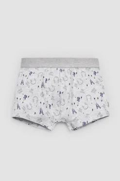 Pack 2 bóxers juveniles algodón estampados Music