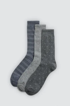Pack 3 calcetines altos estampados