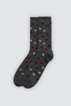 Pack 3 calcetines altos lana puño antipresión estampados