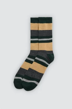 Pack 3 calcetines altos lana puño antipresión estampados