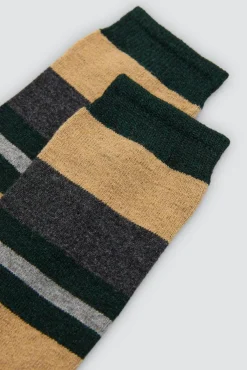 Pack 3 calcetines altos lana puño antipresión estampados