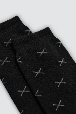 Pack 3 calcetines altos lana puño antipresión estampados