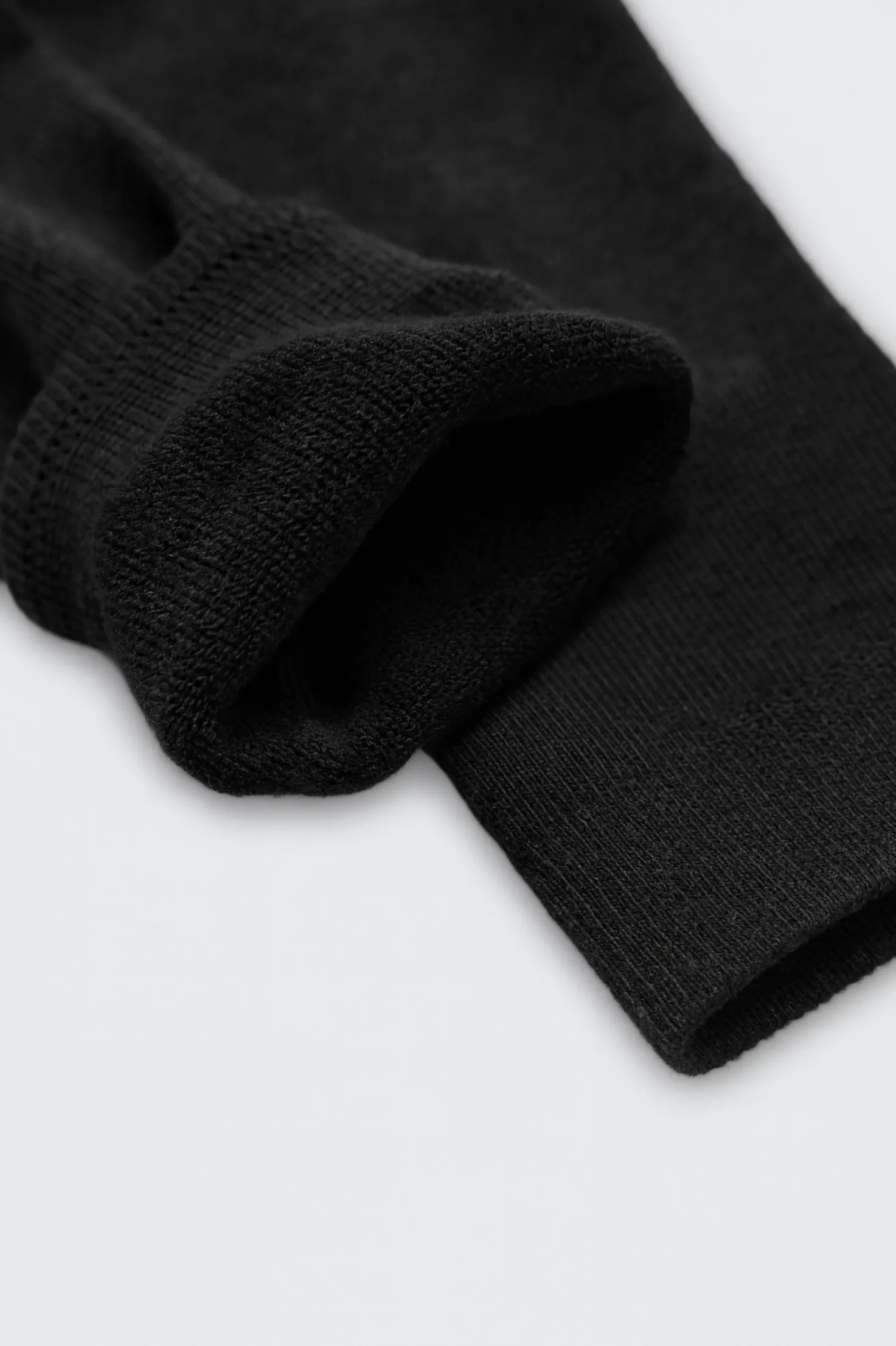 Pack 3 calcetines altos térmicos puño antipresión color negro