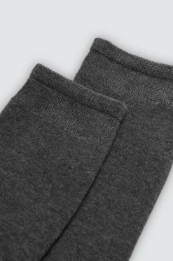 Pack 3 calcetines altos térmicos puño antipresión colores neutros