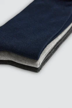 Pack 3 calcetines bambú básicos colores neutros