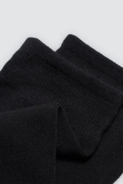 Pack 3 calcetines bambú negro