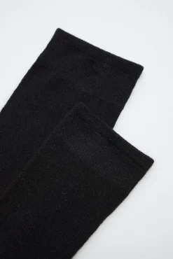 Pack 3 calcetines bambú negro