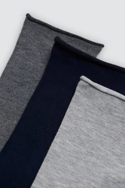 Pack 3 calcetines bambú sin puño