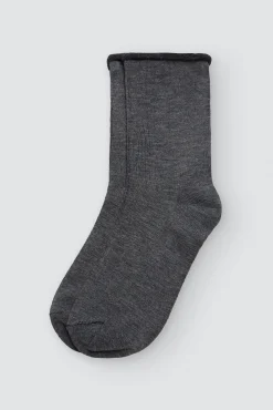 Pack 3 calcetines bambú sin puño tonos neutros