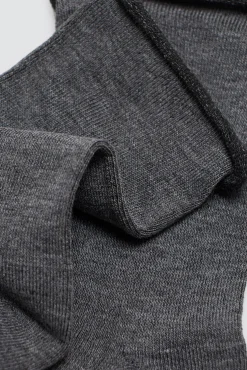 Pack 3 calcetines bambú sin puño tonos neutros