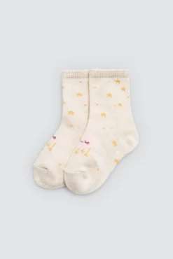 Pack 4 calcetines bebé estampados Rainbow & Stars