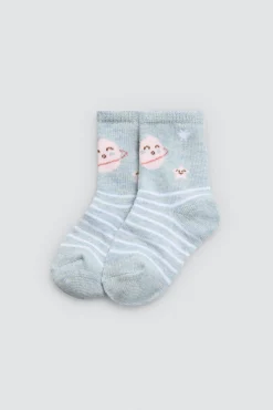 Pack 4 calcetines bebé estampados Universe