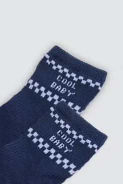 Pack 4 calcetines bebé estampados Cool baby