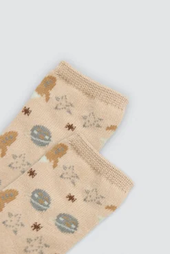 Pack 4 calcetines bebé estampados Cool baby