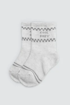 Pack 4 calcetines bebé estampados Cool baby