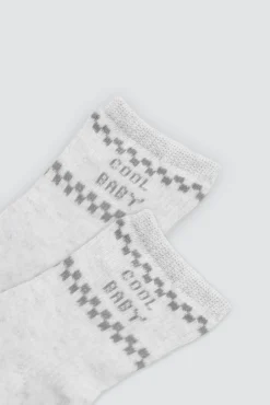 Pack 4 calcetines bebé estampados Cool baby