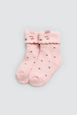 Pack 4 calcetines bebé térmicos estampados