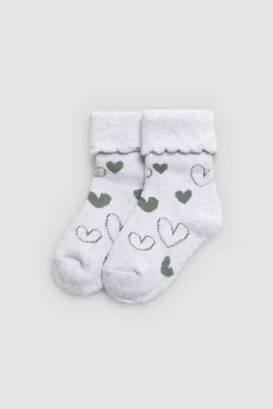 Pack 4 calcetines bebé térmicos estampados