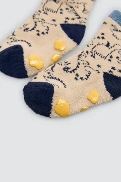 Pack 4 calcetines bebé térmicos antideslizantes Dragon Tale