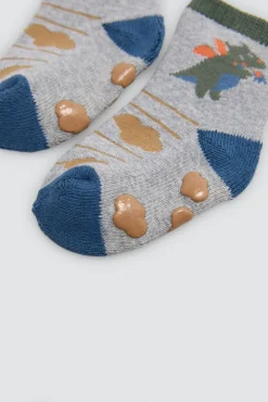 Pack 4 calcetines bebé térmicos antideslizantes Dragon Tale