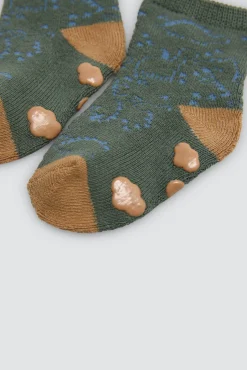 Pack 4 calcetines bebé térmicos antideslizantes Dragon Tale