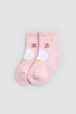Pack 4 calcetines bebé térmicos estampados Ballon