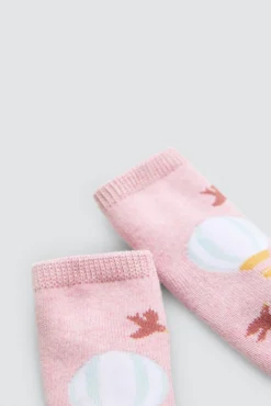 Pack 4 calcetines bebé térmicos estampados Ballon