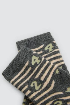 Pack 4 calcetines bebé térmicos estampados