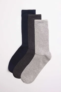 Pack 3 calcetines básicos hombre tonos oscuros