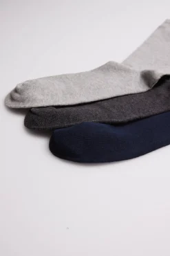 Pack 3 calcetines básicos hombre tonos oscuros