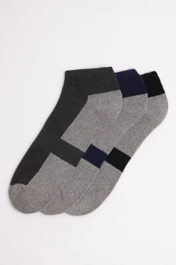 Pack 3 calcetines deportivos tonos oscuros