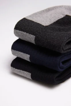 Pack 3 calcetines deportivos tonos oscuros