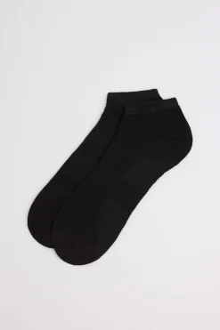 Pack 3 calcetines deportivos tobilleros negro
