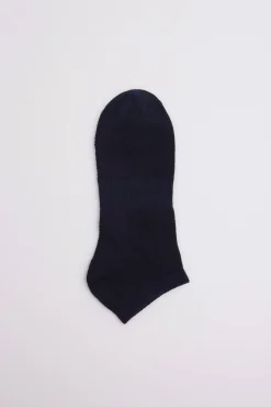 Pack 3 calcetines deportivos tobilleros algodón marino