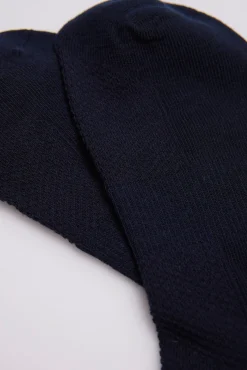 Pack 3 calcetines deportivos tobilleros algodón marino