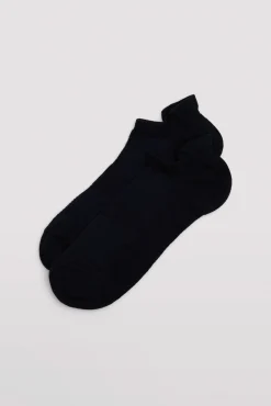 Pack 3 calcetines deportivos transpirables cortos negro