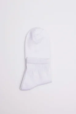 Pack 3 calcetines deportivos cortos blanco