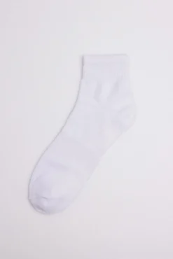Pack 3 calcetines deportivos cortos blanco