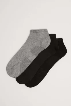 Pack 3 calcetines deportivos tobilleros surtidos