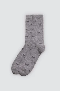 Pack 3 calcetines estampados mascotas