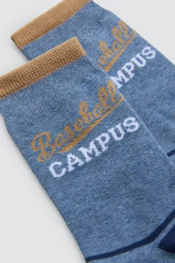 Pack 4 calcetines infantiles estampados College