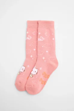 Pack 3 calcetines infantiles térmicos antideslizantes Meow