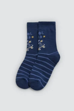 Pack 4 calcetines infantiles estampados Cool Kid
