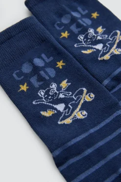 Pack 4 calcetines infantiles estampados Cool Kid