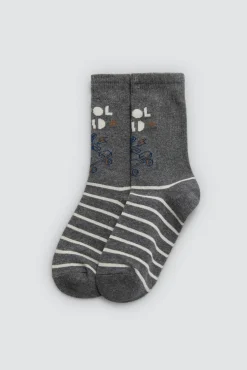 Pack 4 calcetines infantiles estampados Cool Kid
