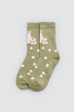 Pack 3 calcetines infantiles térmicos estampados Tea time