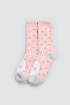 Pack 3 calcetines infantiles térmicos estampados Tea time