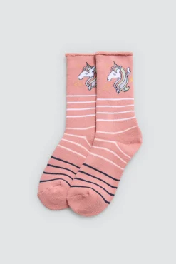 Pack 3 calcetines infantiles térmicos sin puño Sparkle